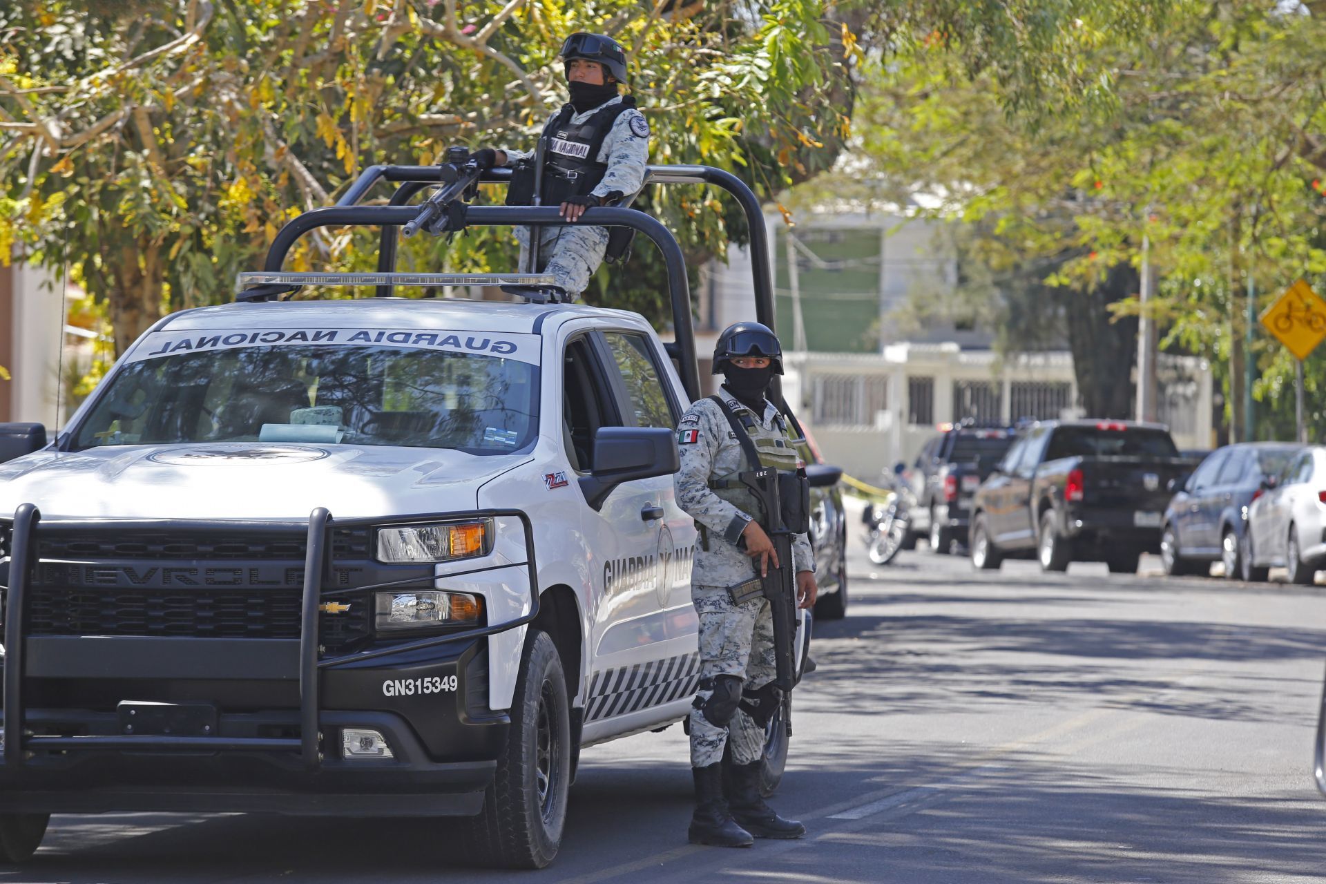 Patrullaje de seguridad en comunidad de Ixtacuixtla.
