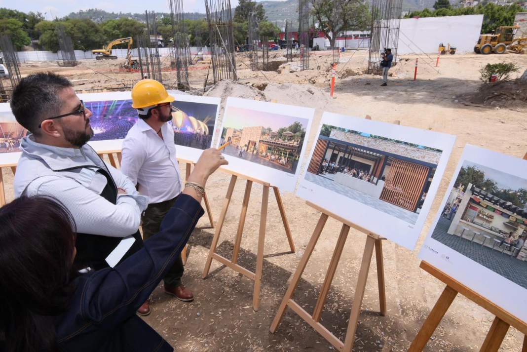 Gobernadora supervisa obras del nuevo palenque en Tlaxcala