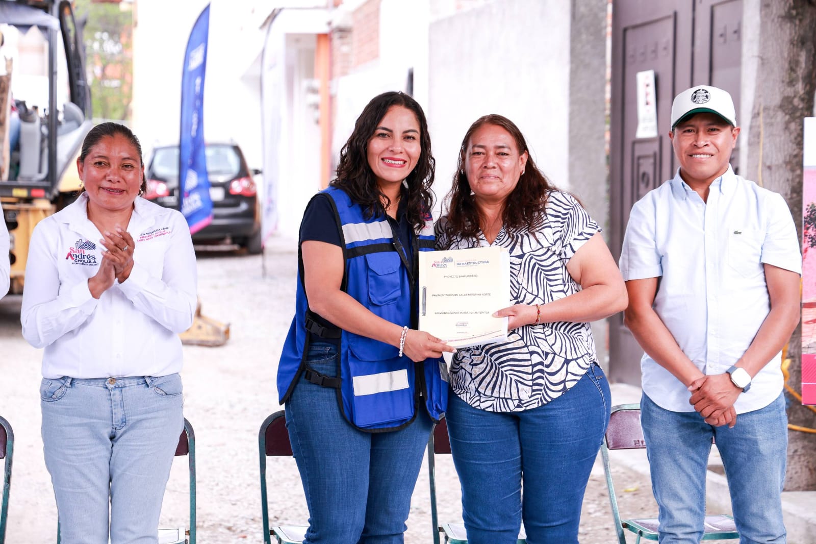 Impulsa Lupita Cuautle obra en Santa María Tonantzintla tras más de 20 años de espera