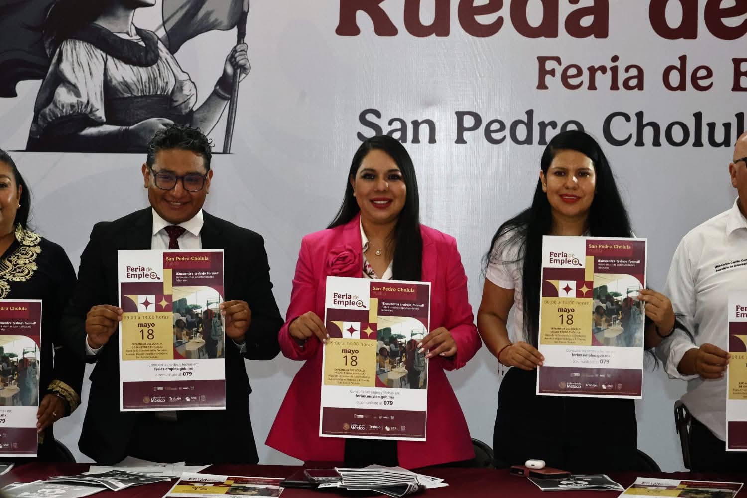 San Pedro Cholula impulsará oportunidades laborales con Feria del Empleo en Plaza de la Concordia