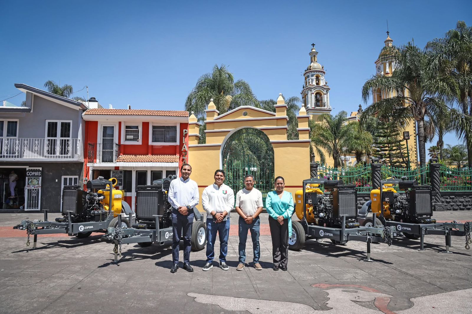 Fortalece Cuautlancingo estrategia contra inundaciones con nuevas bombas