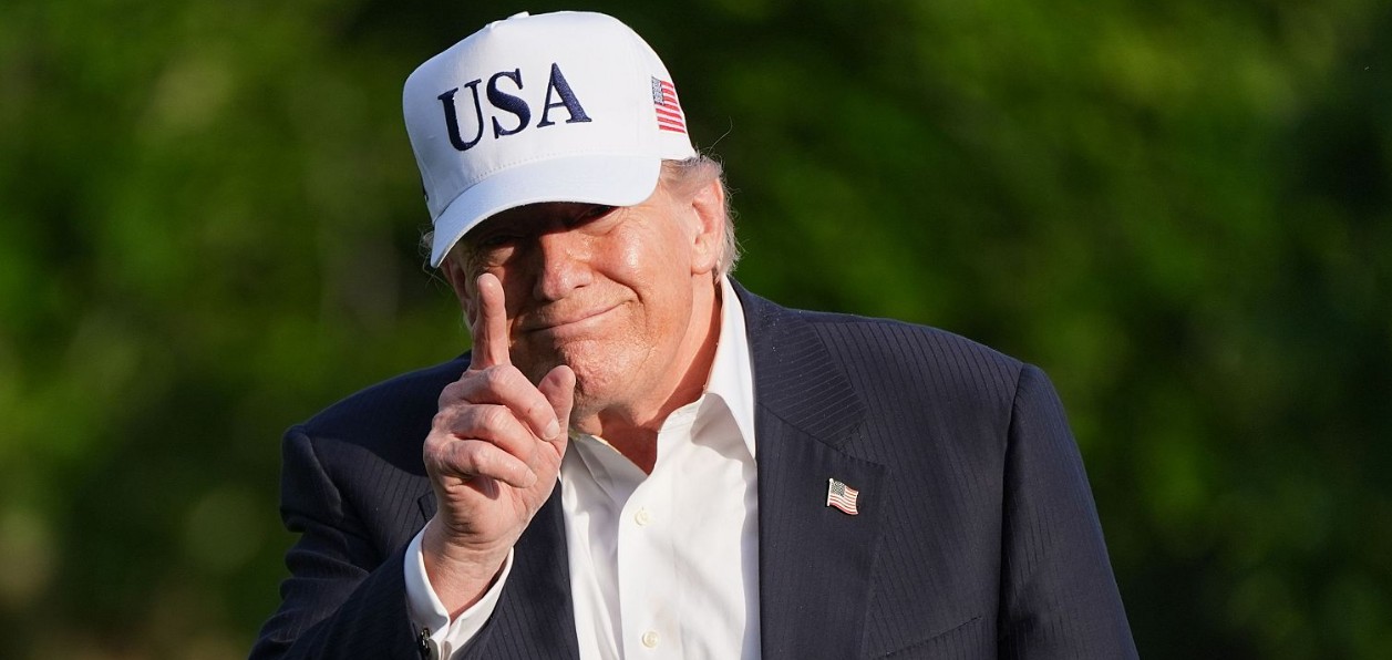 Donald Trump durante un evento en Estados Unidos.