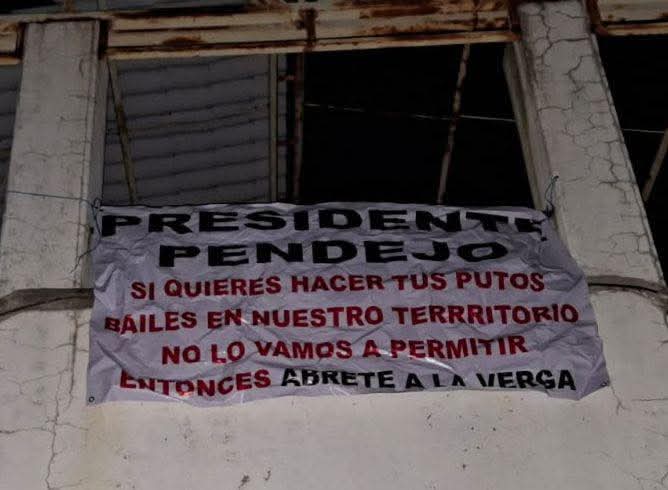 Amenazan con “narcomantas” a Mauricio Pozos, alcalde de Amaxac