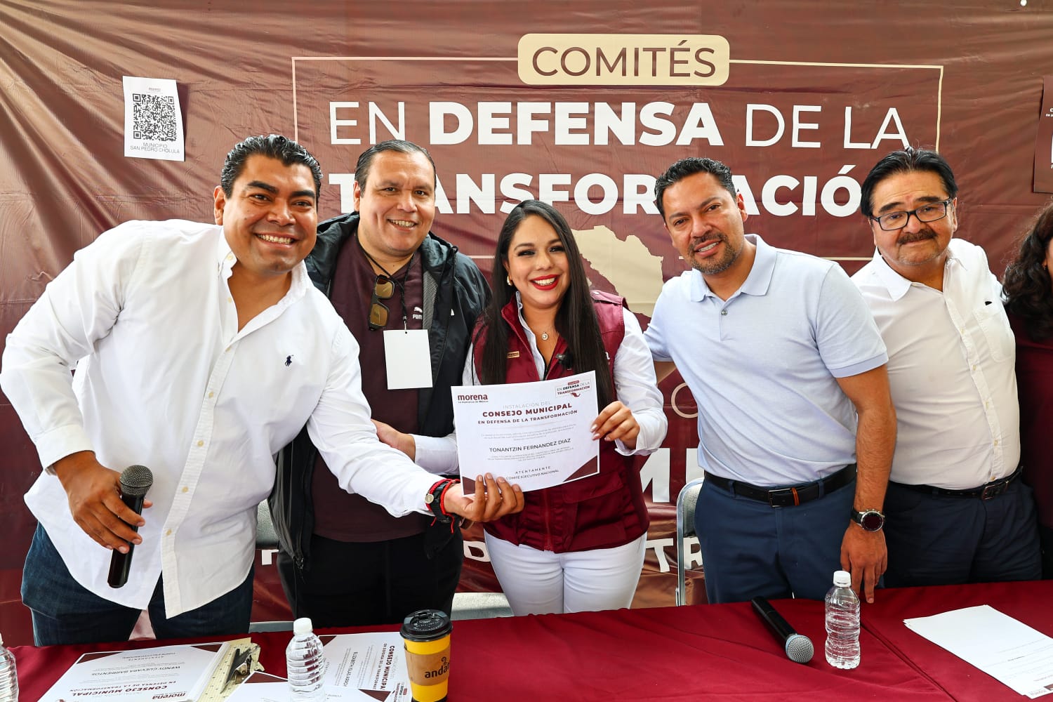 Morena consolida su estructura e instala su primer Consejo Municipal en San Pedro Cholula