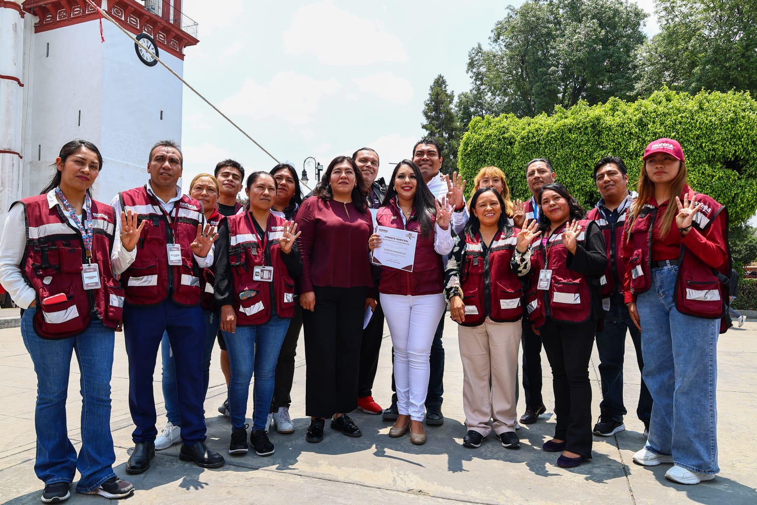 Morena consolida su estructura e instala su primer Consejo Municipal en San Pedro Cholula