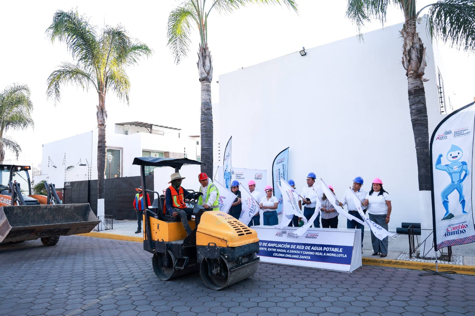 Inicia Ayuntamiento de San Andrés Cholula trabajos de ampliación de la red de agua potable en la colonia Emiliano Zapata