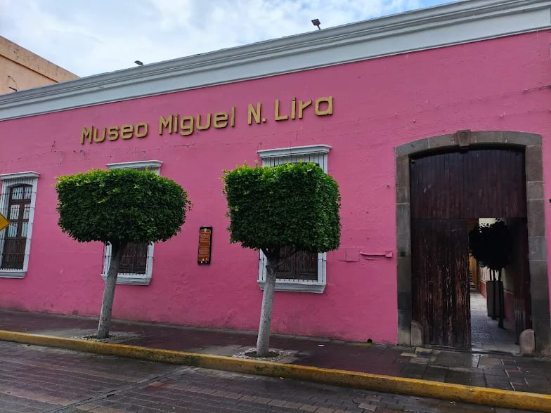 Museo Miguel N. Lira en Tlaxcala durante trabajos de rehabilitación