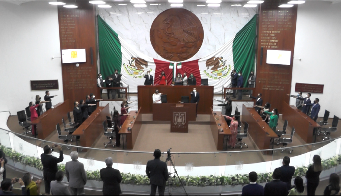 Diputado Silvano Garay habla sobre reforma electoral en Tlaxcala.