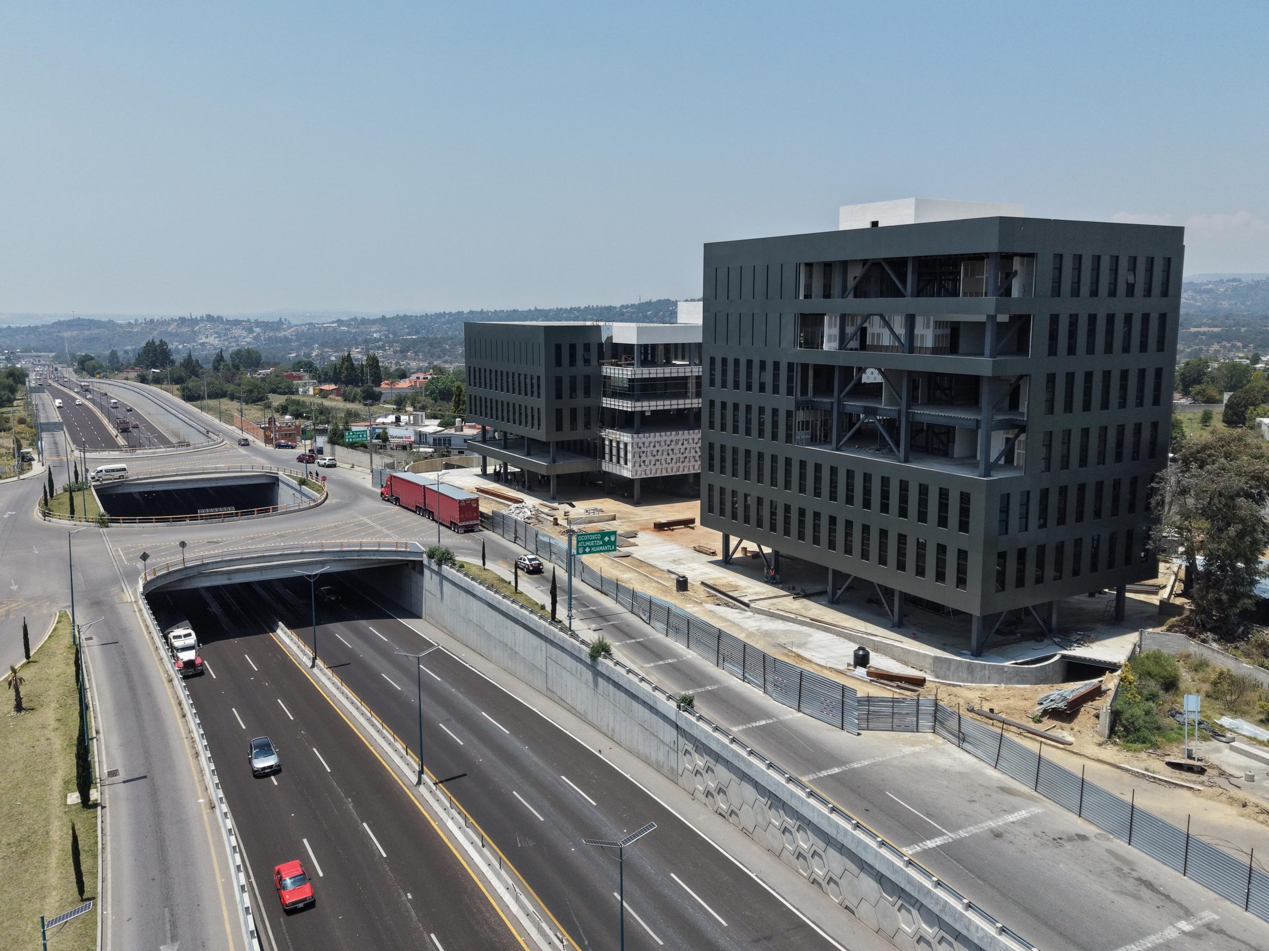 Construcción de la Ciudad Administrativa de Tlaxcala en Yauhquemehcan