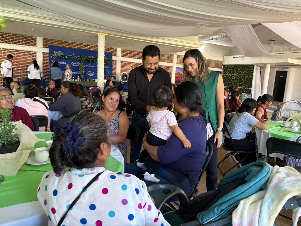 Reconoce Carolina Fernández en San Pedro Cholula labor y fortaleza de las madres
