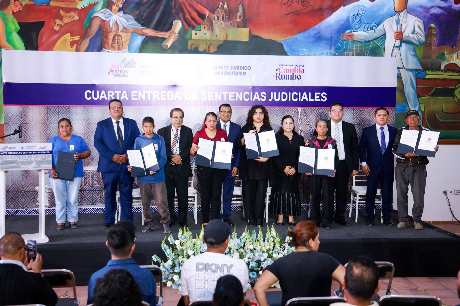 Gobierno de San Andrés Cholula entrega sentencias judiciales e inaugura módulo de atención jurídica
