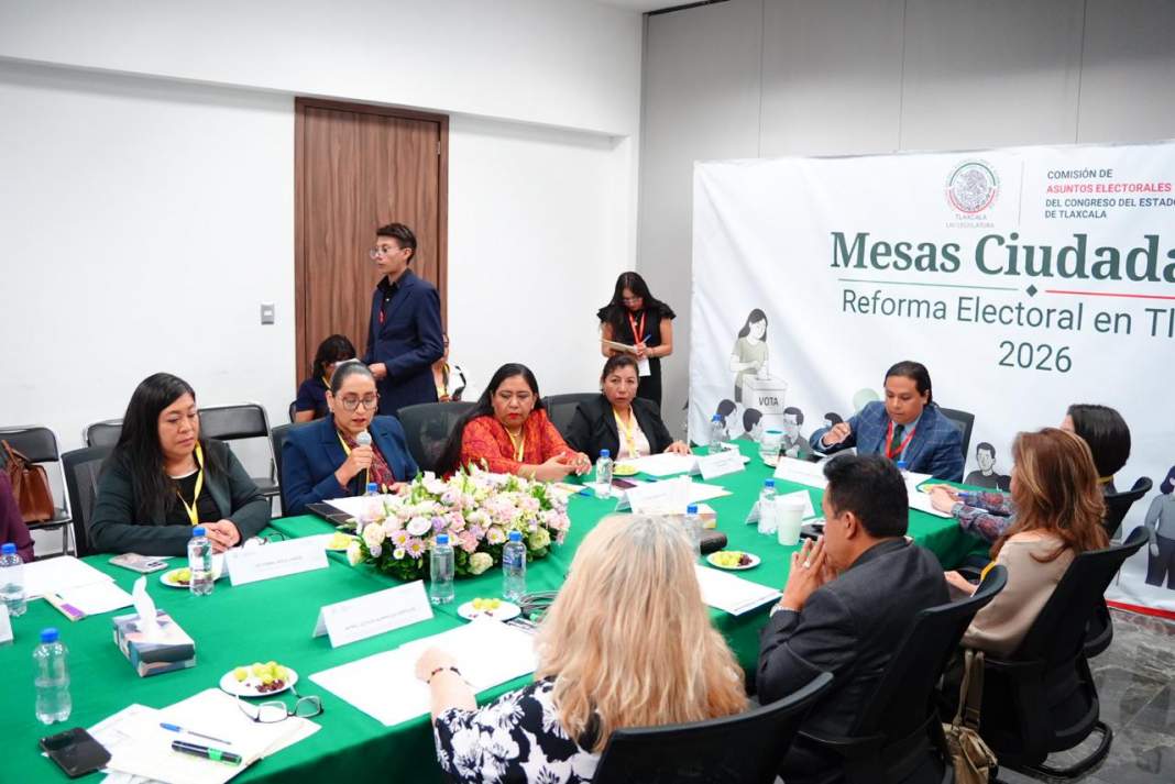 Mesa electoral sobre paridad de género en Tlaxcala