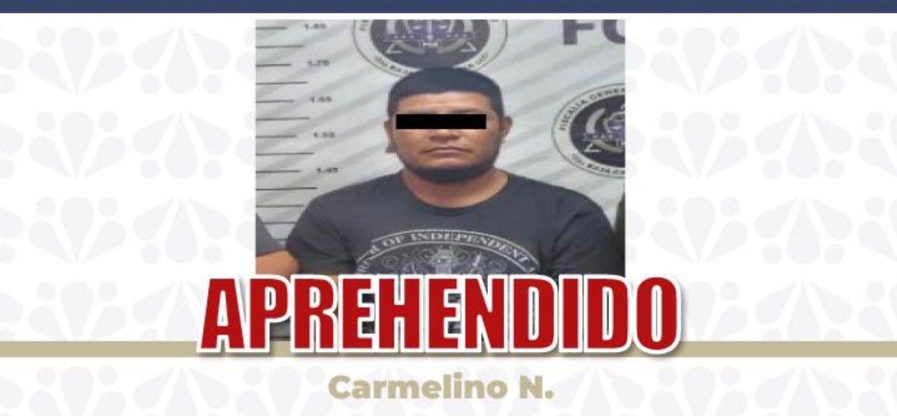 Agentes ministeriales durante operativo de detención