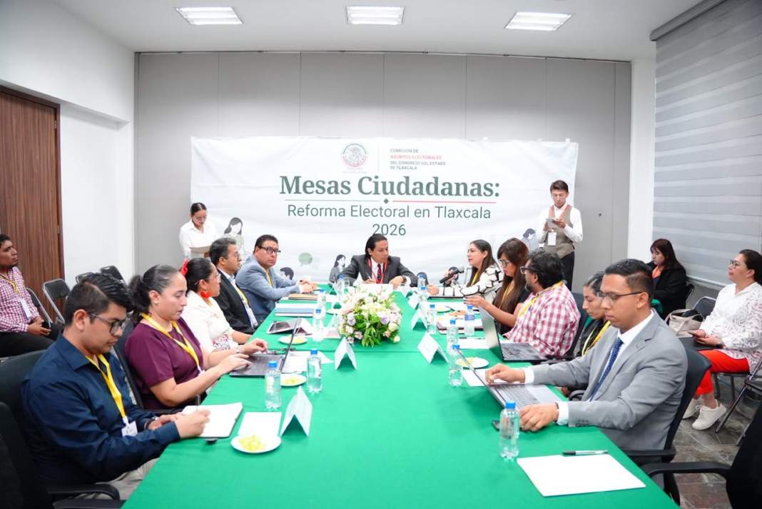 Mesa ciudadana sobre Inteligencia Artificial en el Congreso de Tlaxcala