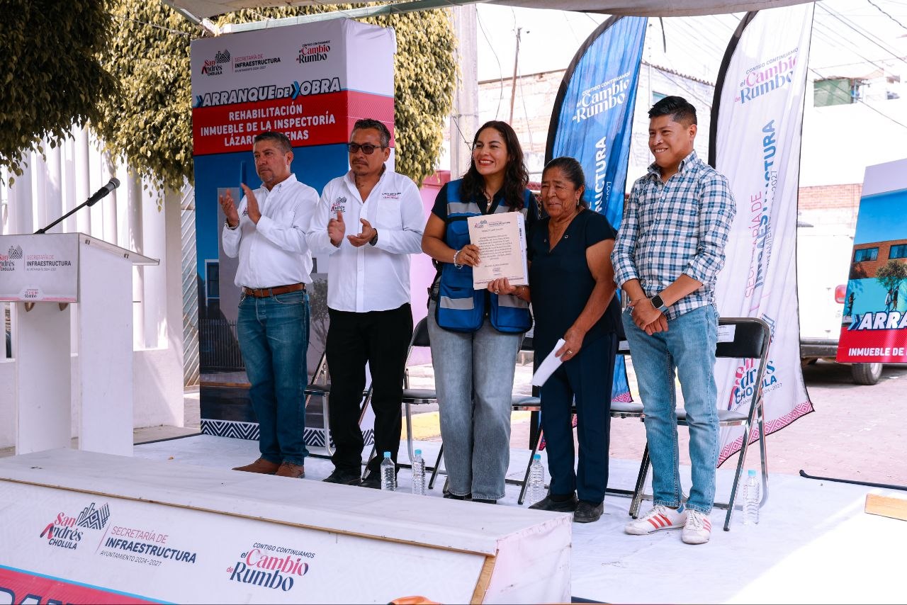 Arranca Lupita Cuautle rehabilitación de la Inspectoría en la colonia Lázaro Cárdenas