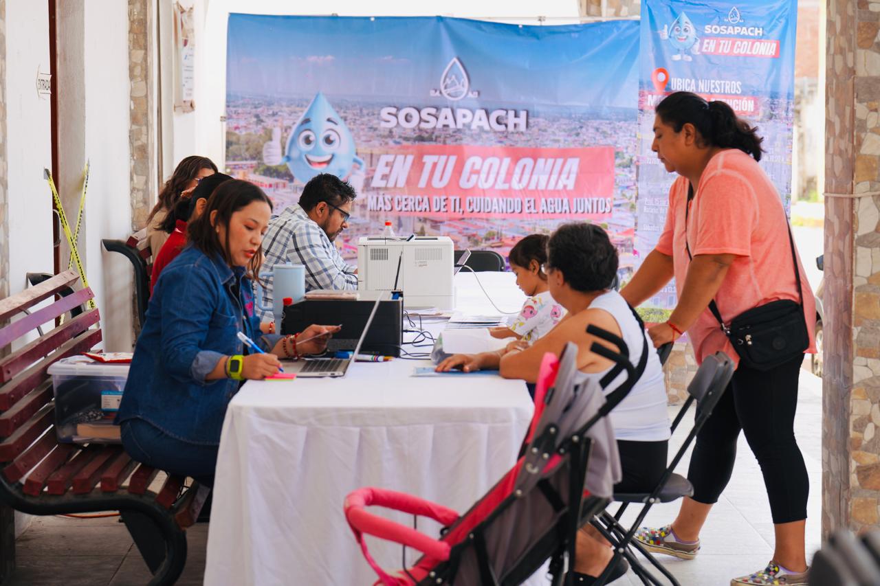 SOSAPACH en tu Colonia llega a Momoxpan para acercar servicios y atención ciudadana