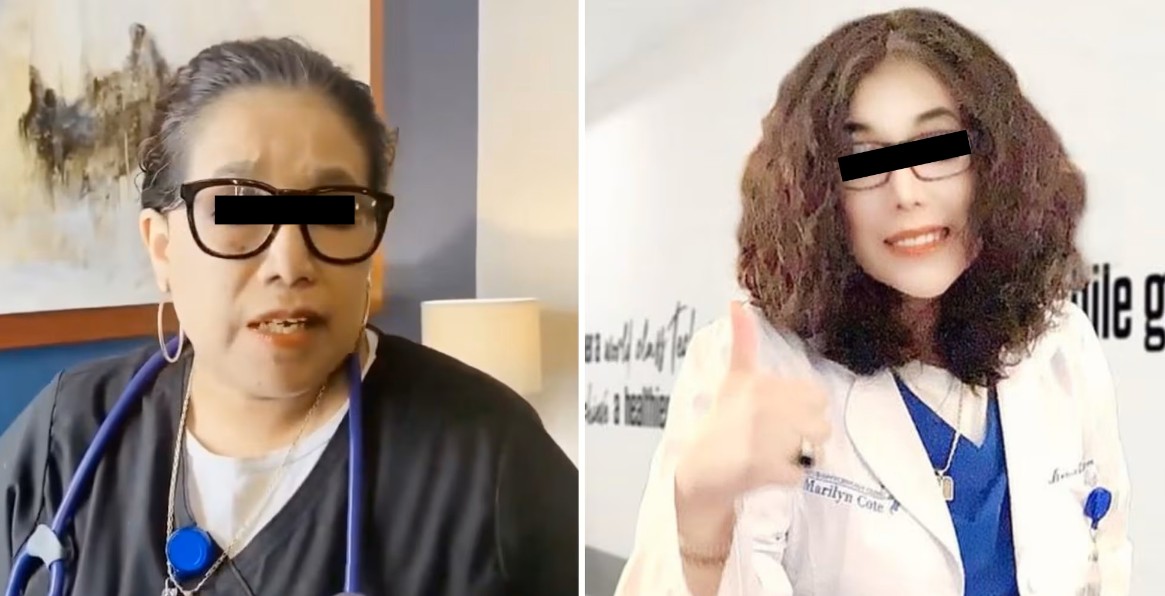 Marilyn Cote durante proceso judicial en Puebla