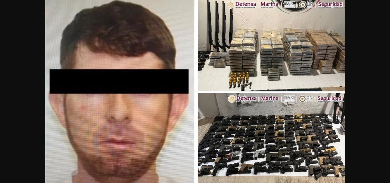 Elementos de seguridad durante operativo en Sonora.