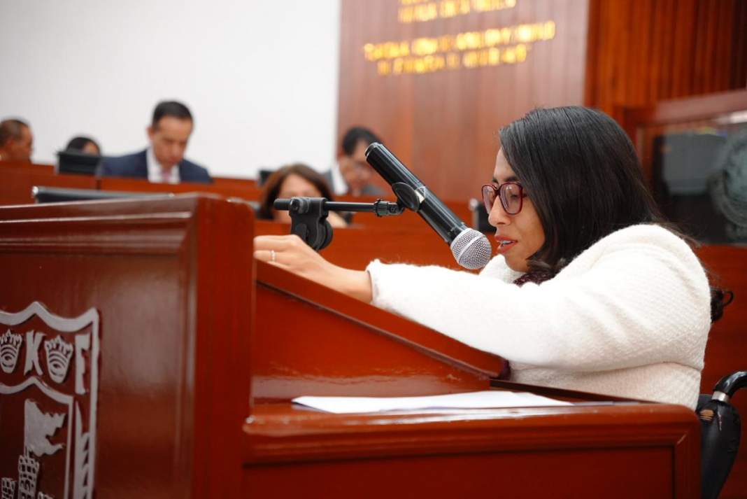 Diputada presenta iniciativa ambiental en el Congreso de Tlaxcala