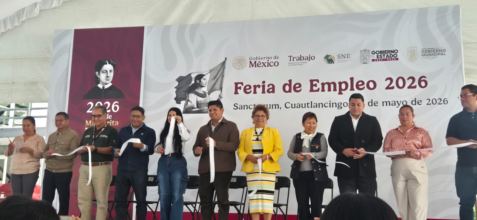 Más de mil 800 vacantes se ofertan en la Primera Feria del Empleo en Sanctorum