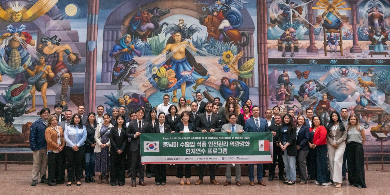 Funcionarios de México y Corea en reunión sobre alimentos