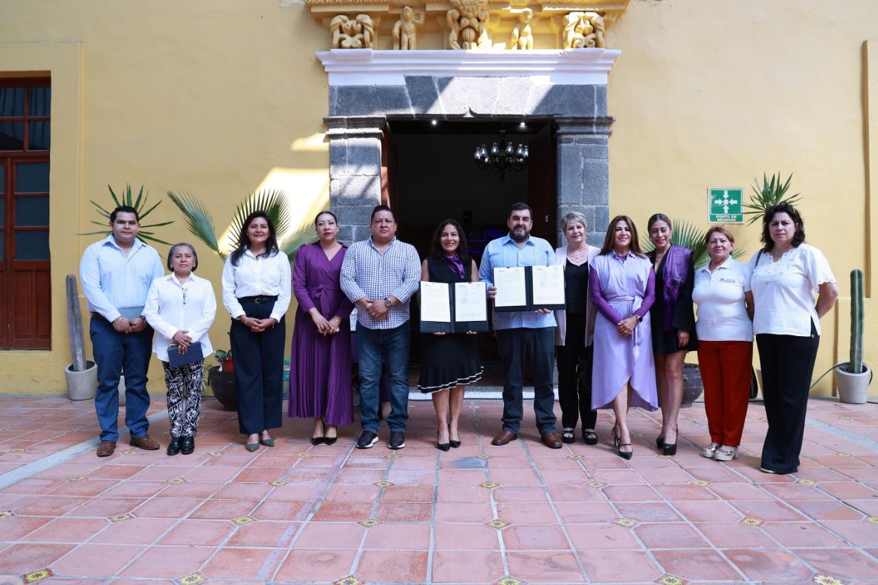 Lupita Cuautle crece red de apoyo para mujeres con segundo convenio intermunicipal