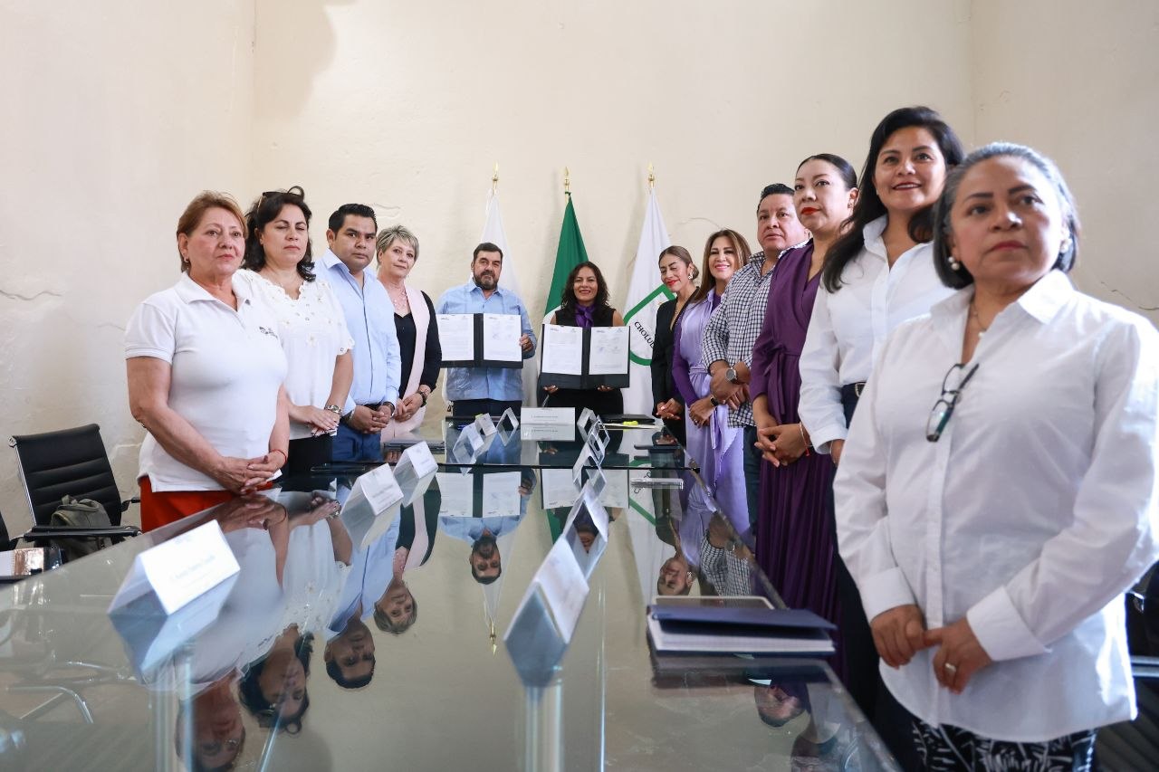 Lupita Cuautle crece red de apoyo para mujeres con segundo convenio intermunicipal