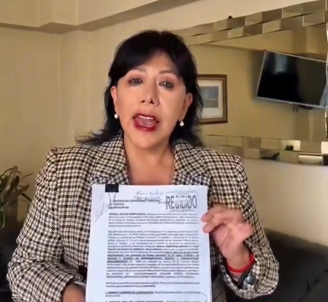 Anabell Ávalos presenta juicio político contra el titular del ITE