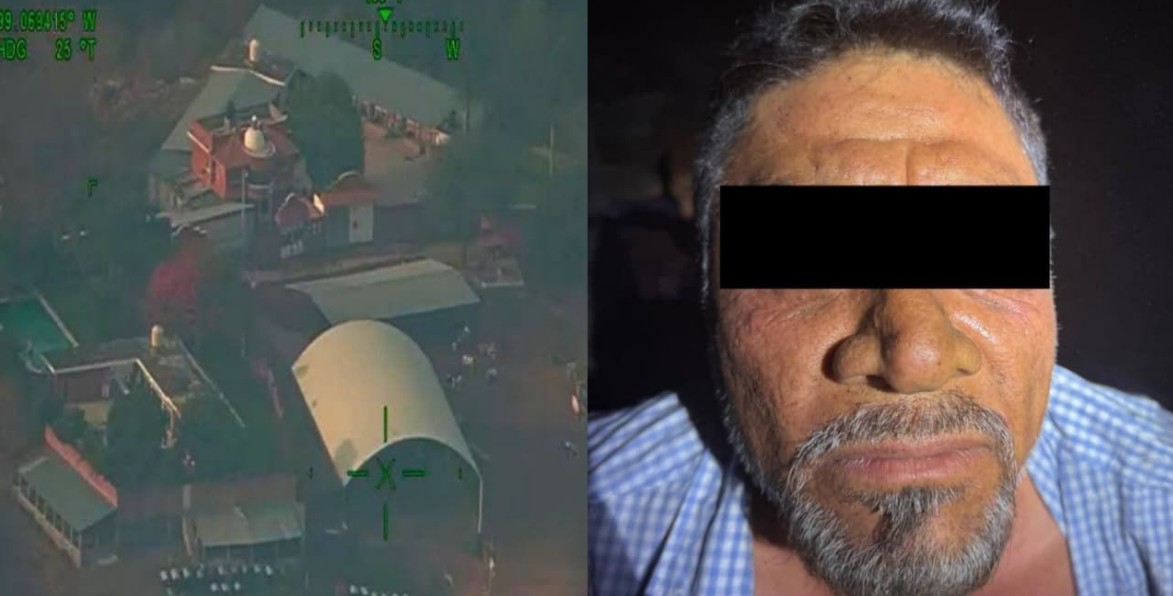 Policías durante operativo de seguridad en calles de Morelos