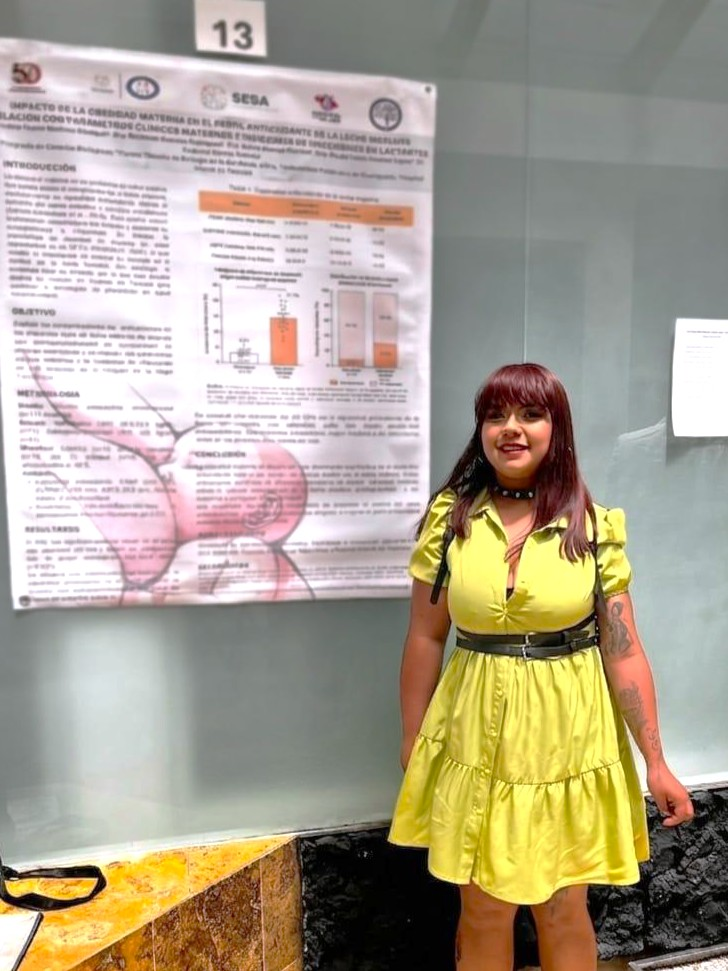 Estudiante de la UATx destaca en Tlaxcala con investigación sobre obesidad materna