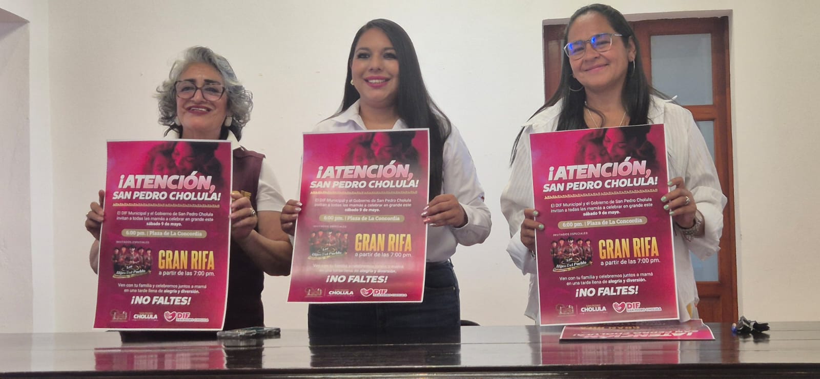 Tonantzin Fernández abraza a mamás cholultecas con festival en el que Los Hijos del Pueblo las harán bailar y cantar