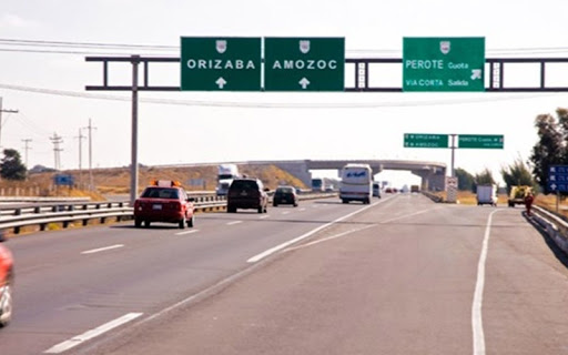 Autopista Amozoc-Perote en tramo de Tlaxcala.