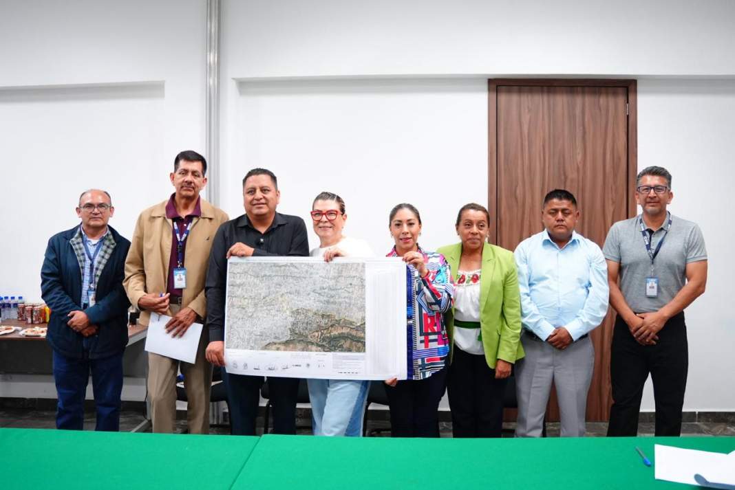 Firma de acuerdo territorial entre autoridades de Teolocholco y Tetlanohcan