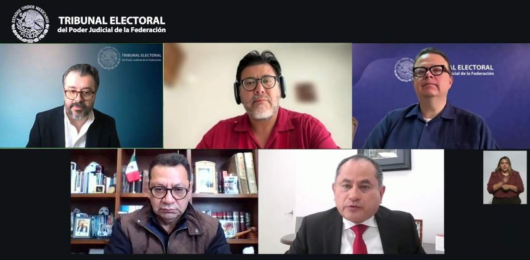 Sesión de la Sala Superior del TEPJF