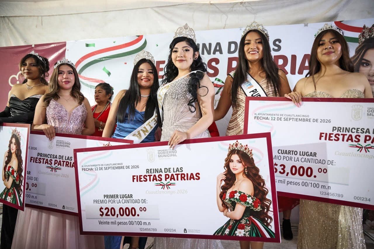Omar Muñoz corona a Melany Rosas como Reina de las Fiestas Patrias 2026