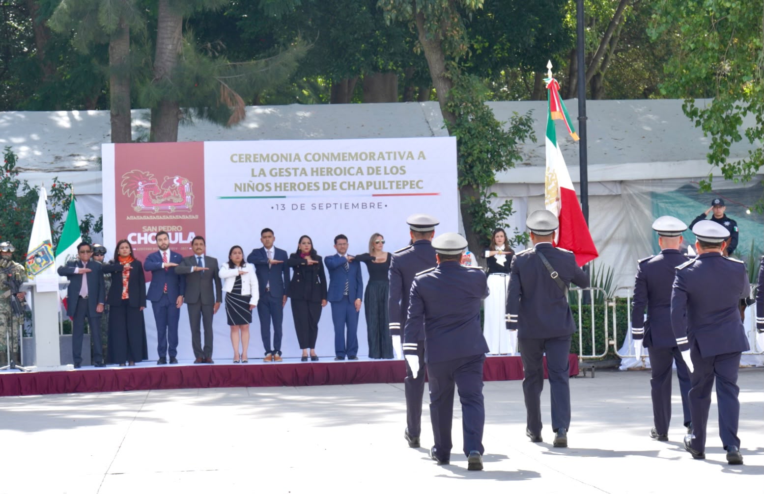 Encabeza Tonantzin Fernández ceremonia conmemorativa de la Gesta Heroica de los Niños Héroes de Chapultepec
