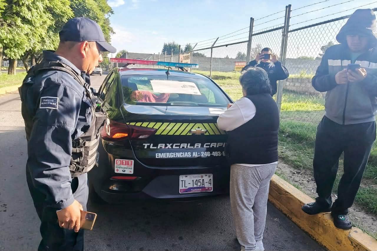 Cabina de auxilio protegió a una madre y sus dos hijos en Acuitlapilco
