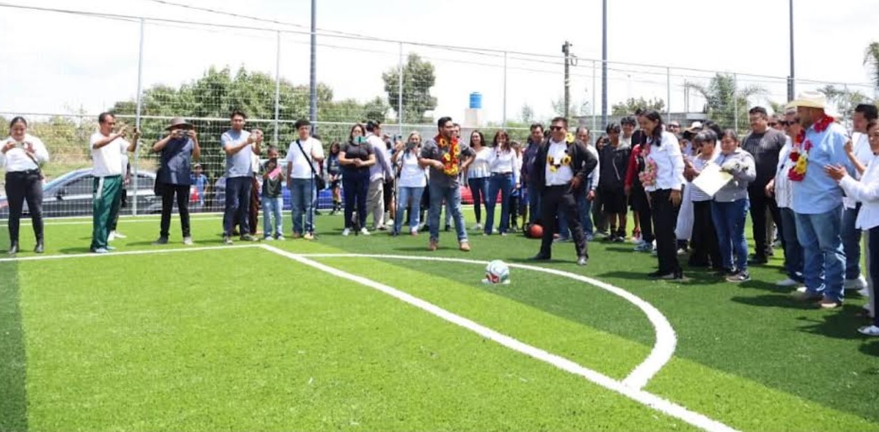 Ariadna Ayala en multideportivo de Atlixco