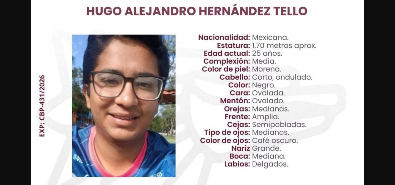 Búsqueda de estudiante de la BUAP en Puebla