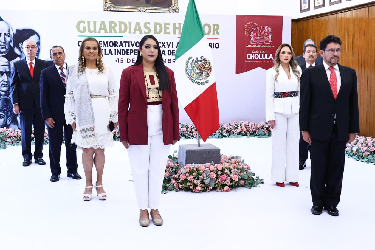 Encabeza Tonantzin Fernández ceremonia conmemorativa de la Independencia de México