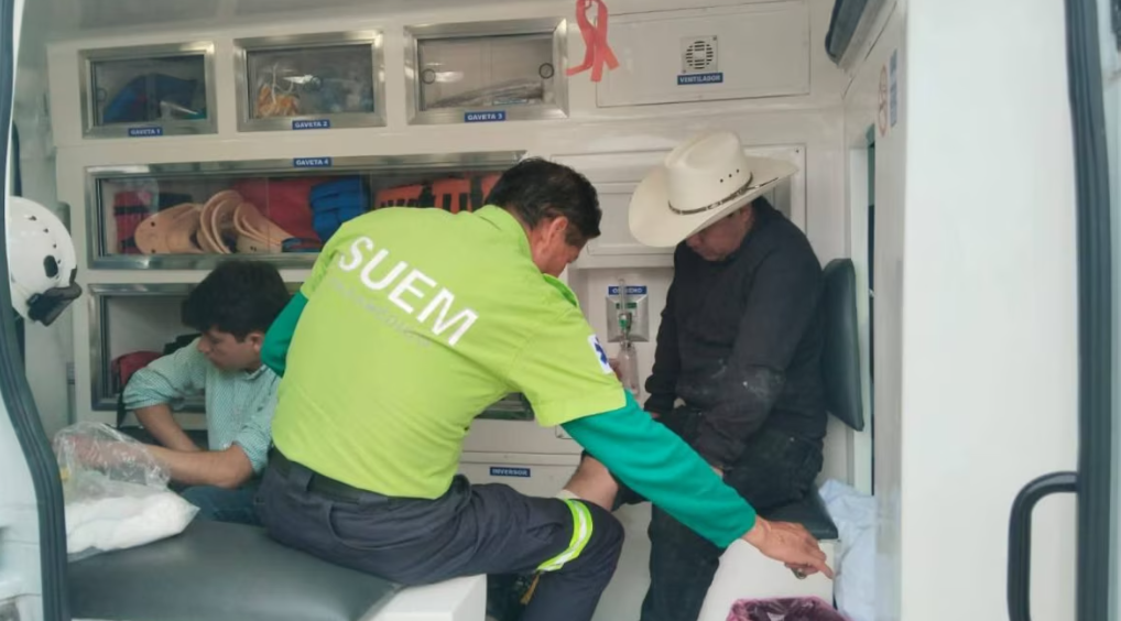 Explosión de pirotecnia durante festejo patrio en Aculco