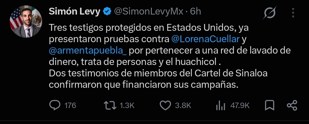 Gobernadores de Tlaxcala y Puebla, señalados por supuestos nexos criminales por Simón Levy