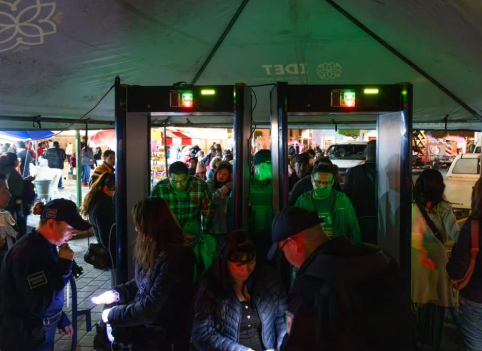 Autoridades supervisan festejos patrios en Tlaxcala.