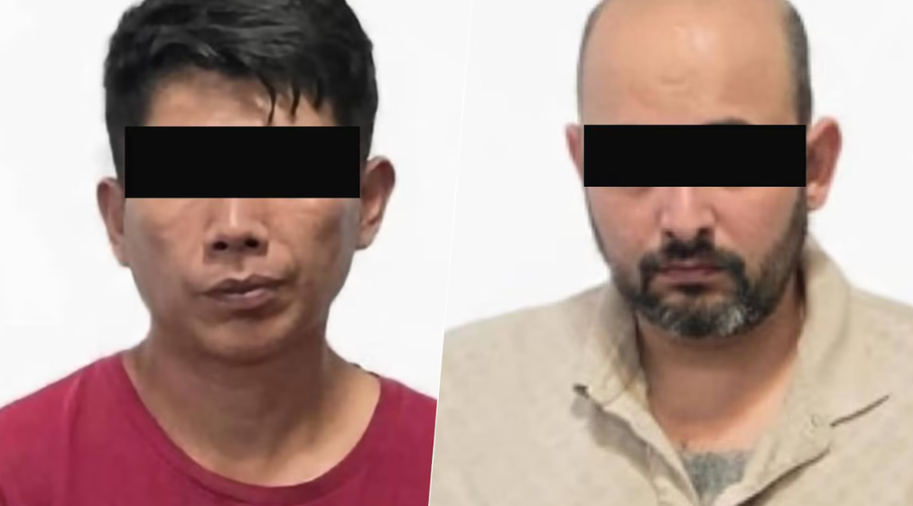 Detención de dos presuntos extorsionadores en Guadalajara