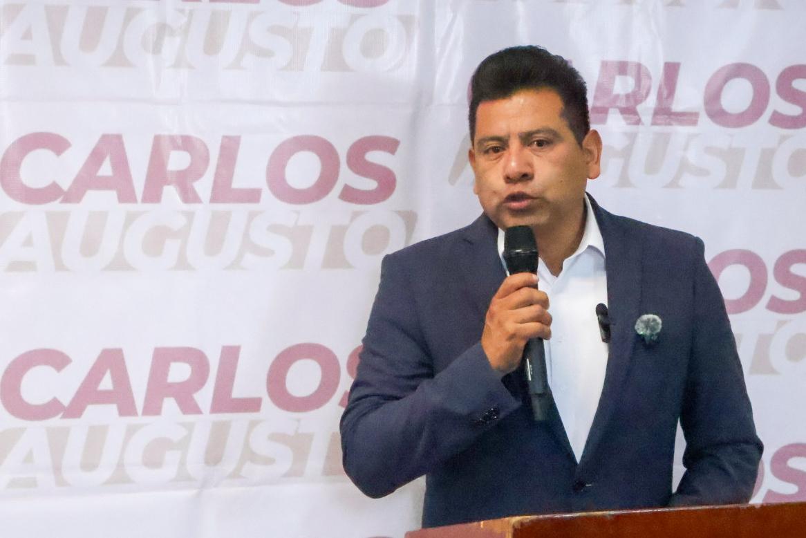 Carlos Augusto Pérez presume ventaja en encuestas y justifica su ausencia en evento de Morena