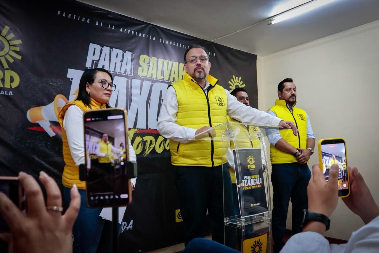 PRD Tlaxcala: ¿Nueva Oposición? Cierra puertas a alianzas con PRI y PAN