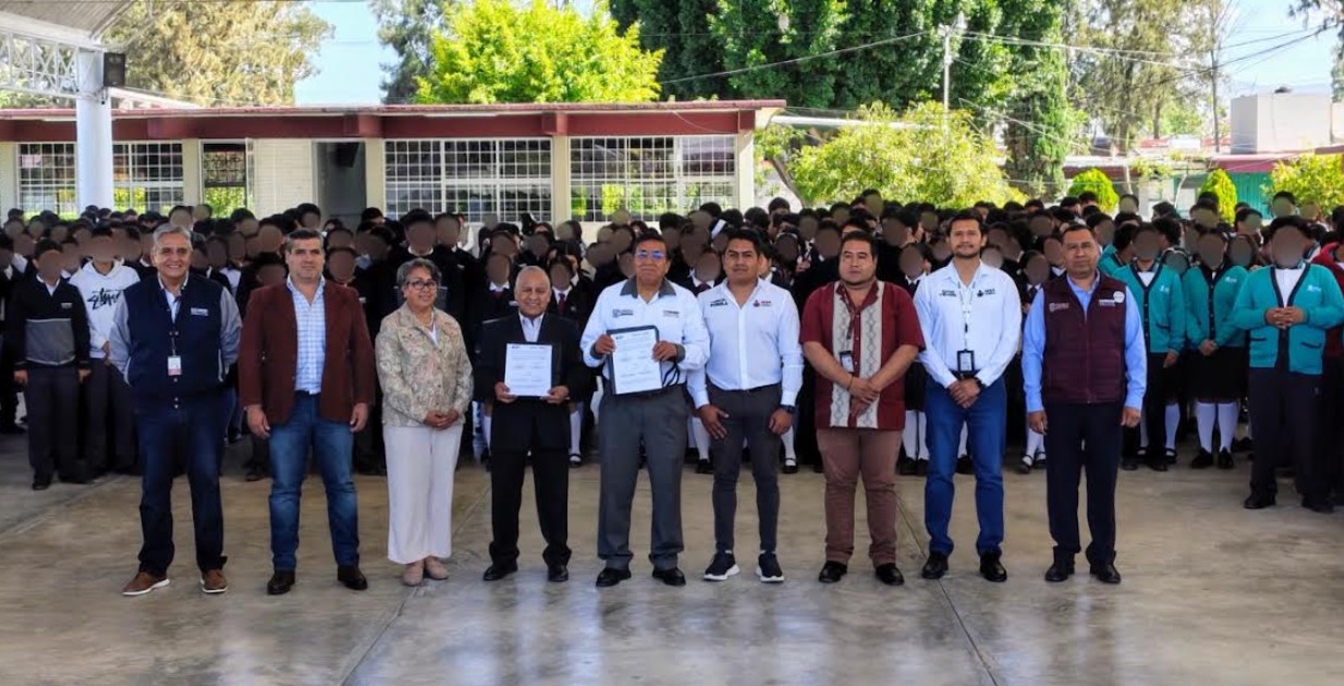 Estudiantes del COBAEP en jornada educativa