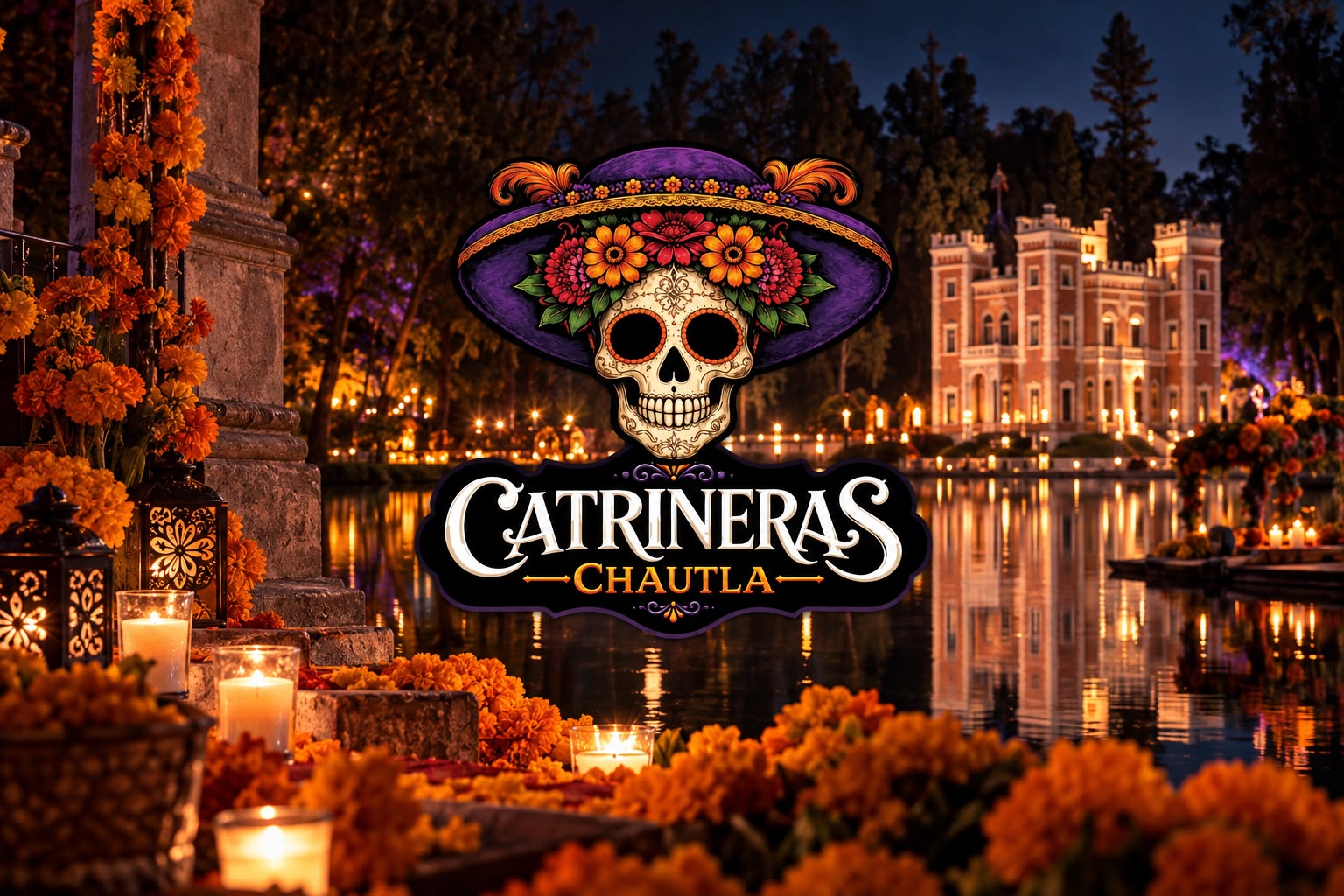 Catrineras Chautla: cuando una hacienda de siglos se convierte en destino de Día de Muertos