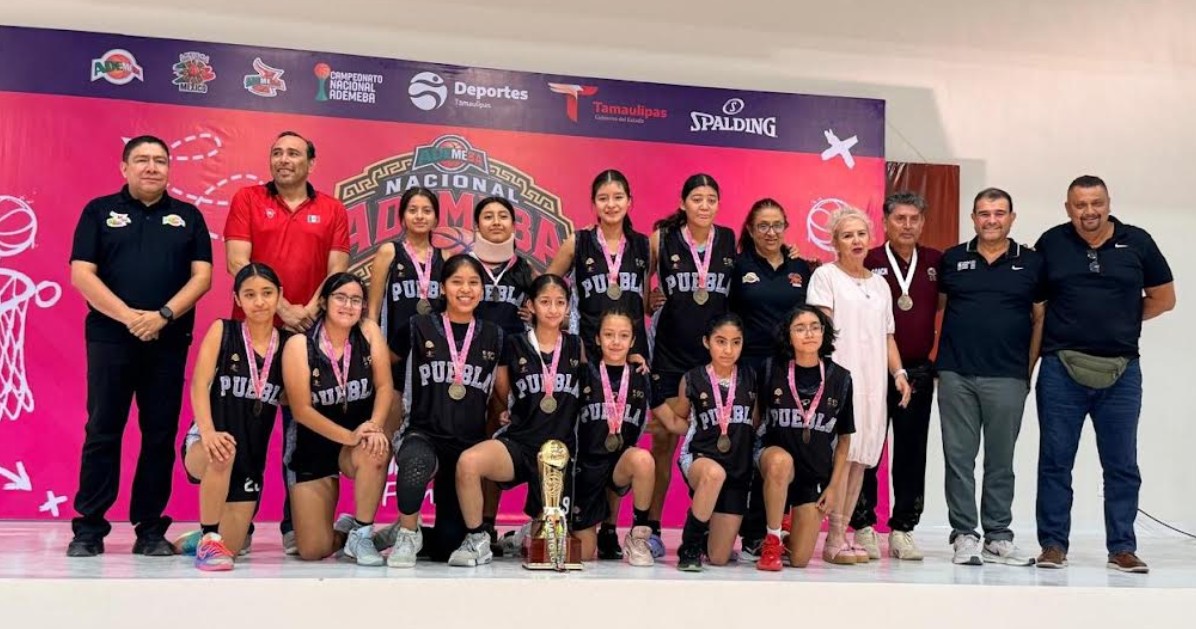Selección Puebla U13 femenil de básquetbol