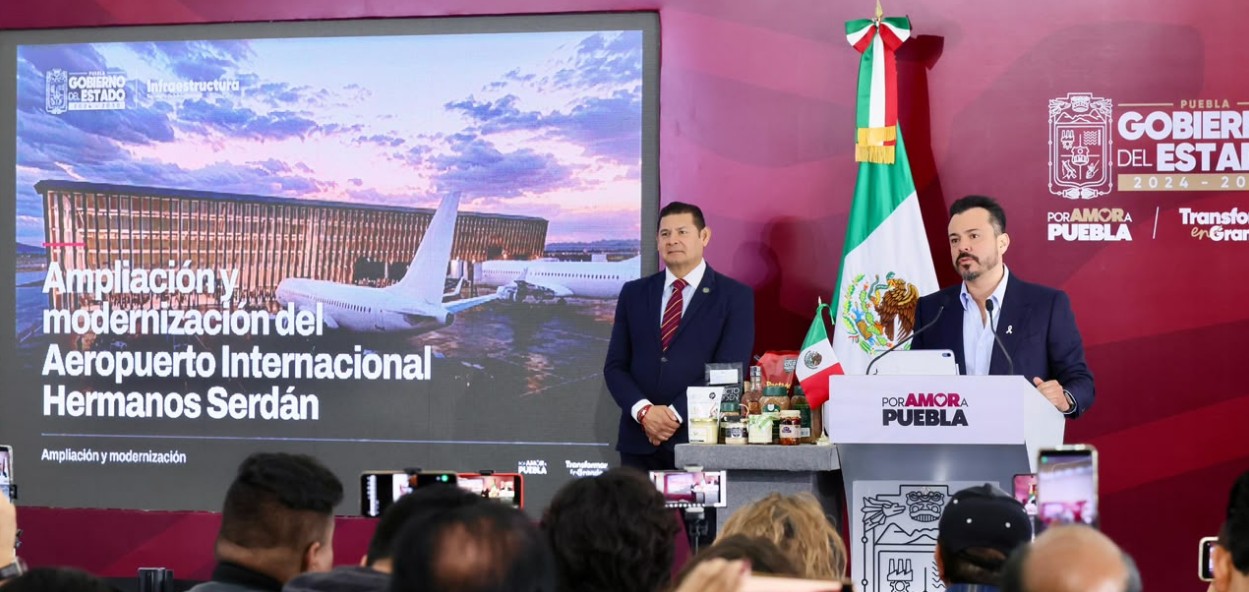 Ampliación del Aeropuerto Hermanos Serdán en Puebla